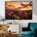 Mesmerizing Sunset from Grand Canyon Nal Park Wall Art,