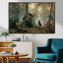 Baby Bears in Forest Wall Art Canvas Print by MyGreatCanvas | Canvas Wall Art Prints | Photo Prints & Wall Decor