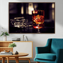 Whiskey and Cigar Canvas – Luxurious Wall Art for Home or