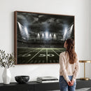 American Football Stadium Wall Art Canvas Print, Stadium