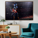 American Football Wall Art Canvas Print, Stadium Sport Wall by MyGreatCanvas | Canvas Wall Art Prints | Photo Prints & Wall Decor