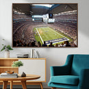 Dallas Cowboys Football Team Print - Arlington AT&T Stadium by MyGreatCanvas | Canvas Wall Art Prints | Photo Prints & Wall Decor