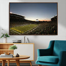 Oregon Ducks Football Team Print - Eugene Autzen Stadium