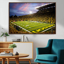 University of Oregon Ducks Football Team Print - Eugene