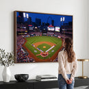 St. Louis Cardinals Baseball Team Print - Busch Stadium Wall