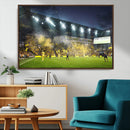 Columbus Crew Stadium Match Triple Canvas Wall Art - Dynamic