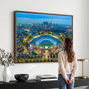 Los Angeles Dodgers Wall Art Canvas, Dodger Stadium Wall Art