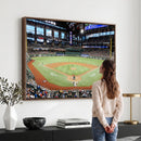 Texas Rangers Baseball Team Print - Arlington Globe Life