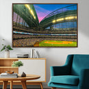 Milwaukee Brewers Baseball Team Print Canvas- American