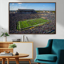 Notre Dame Fighting Irish Football Team Print - Notre Dame by MyGreatCanvas | Canvas Wall Art Prints | Photo Prints & Wall Decor