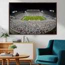 Beaver Stadium Night Game Triple Canvas Wall Art - Penn