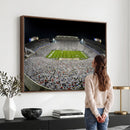Beaver Stadium Night Game Triple Canvas Wall Art - Penn