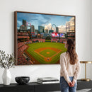 St. Louis Cardinals Baseball Team Print - Busch Stadium Wall
