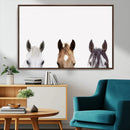 Horse Prints Set, Set of 3 Horse Wall Art, Horses Portraits, by MyGreatCanvas | Canvas Wall Art Prints | Photo Prints & Wall Decor