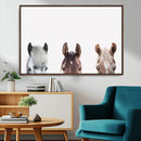 Horse Wall Art - Minimalist Horse Triptych Wall Art – Modern by MyGreatCanvas | Canvas Wall Art Prints | Photo Prints & Wall Decor