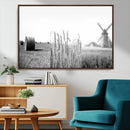Vintage Farmhouse Black and White Triptych Wall Art – Giclee