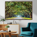 Wormsloe State Plantation Driveway Wall Art Canvas Print by MyGreatCanvas | Canvas Wall Art Prints | Photo Prints & Wall Decor