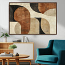 Wabi Sabi Abstract Wall Art Canvas Print | Large Minimalist