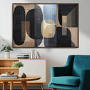 Minimalist Wabi Sabi Abstract Geometric Wall Art Canvas
