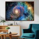 Spiral Galaxy Wall Art Canvas Print