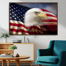 American Flag Eagle Symbol Wall Art, American Flag Eagle by MyGreatCanvas | Canvas Wall Art Prints | Photo Prints & Wall Decor