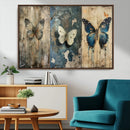 Butterfly Wall Art Trio | Vintage Butterfly Canvas Print | by MyGreatCanvas | Canvas Wall Art Prints | Photo Prints & Wall Decor