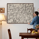 Abstract Horse Sketch Wall Art | Ready to Hang and Framed |