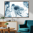 Abstract Jellyfish Canvas Print Wall Art