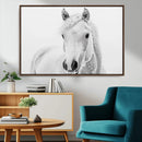 Majestic White Horse Wall Art | Ready to Hang and Framed |