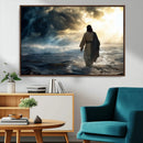 Jesus Walking Water Wall Art – Inspirational Christian