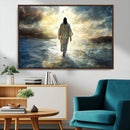 Jesus Walking on Water Wall Art | Canvas Print | Ready to