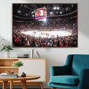 Amerant Bank Arena Wall Art Canvas Print - Basketball Arena by MyGreatCanvas | Canvas Wall Art Prints | Photo Prints & Wall Decor