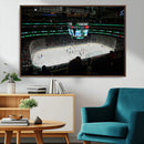 American Airlines Center Dallas Stars Wall Art Canvas Print
