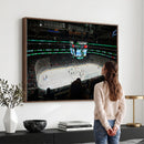 American Airlines Center Dallas Stars Wall Art Canvas Print