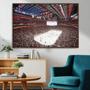 Barton Malow Little Caesars Arena Detroit Wall Art Canvas