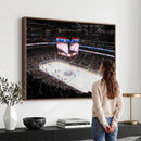 Rogers Place Edmonton Oilers Ice Hockey Stadium Wall Art,
