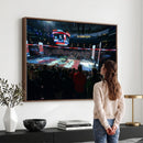 Rogers Arena Vancouver Canucks Ice Hockey Stadium Wall Art,