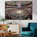 United Center Chicago Bulls Stadium Wall Art Canvas Print