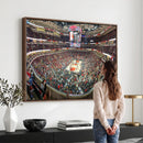 United Center Chicago Bulls Stadium Wall Art Canvas Print