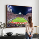 NC State Wolfpack Canvas Print - Raleigh Carter-Finley