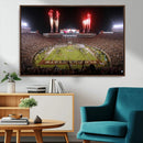 Framed Florida State Seminoles Football Team Print -