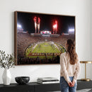 Framed Florida State Seminoles Football Team Print -