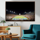 SMU Mustangs Football Team Print - Dallas Gerald J. Ford