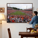 Virginia Cavaliers Football Team Print - Charlottesville Scott Stadium Print Wall Art Canvas by MyGreatCanvas | Canvas Wall Art Prints | Photo Prints & Wall Decor