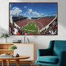 Virginia Tech Hokies Football Team Print - Blacksburg Lane
