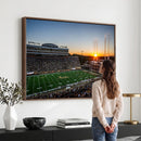 Demon Deacons Football Team Print Canvas- Winston-Salem
