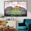 Brigham Young University Cougars Football Team Print - Provo