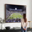 Brigham Young University Cougars Football Print Canvas -