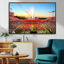 North Carolina State University Canvas Print, North Carolina