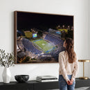 Duke University Blue Devils Football Print Canvas - Durham